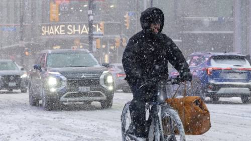 加(jia)拿(ná)大(da)多(duo)倫多(duo)遭遇風雪(xuě)天氣